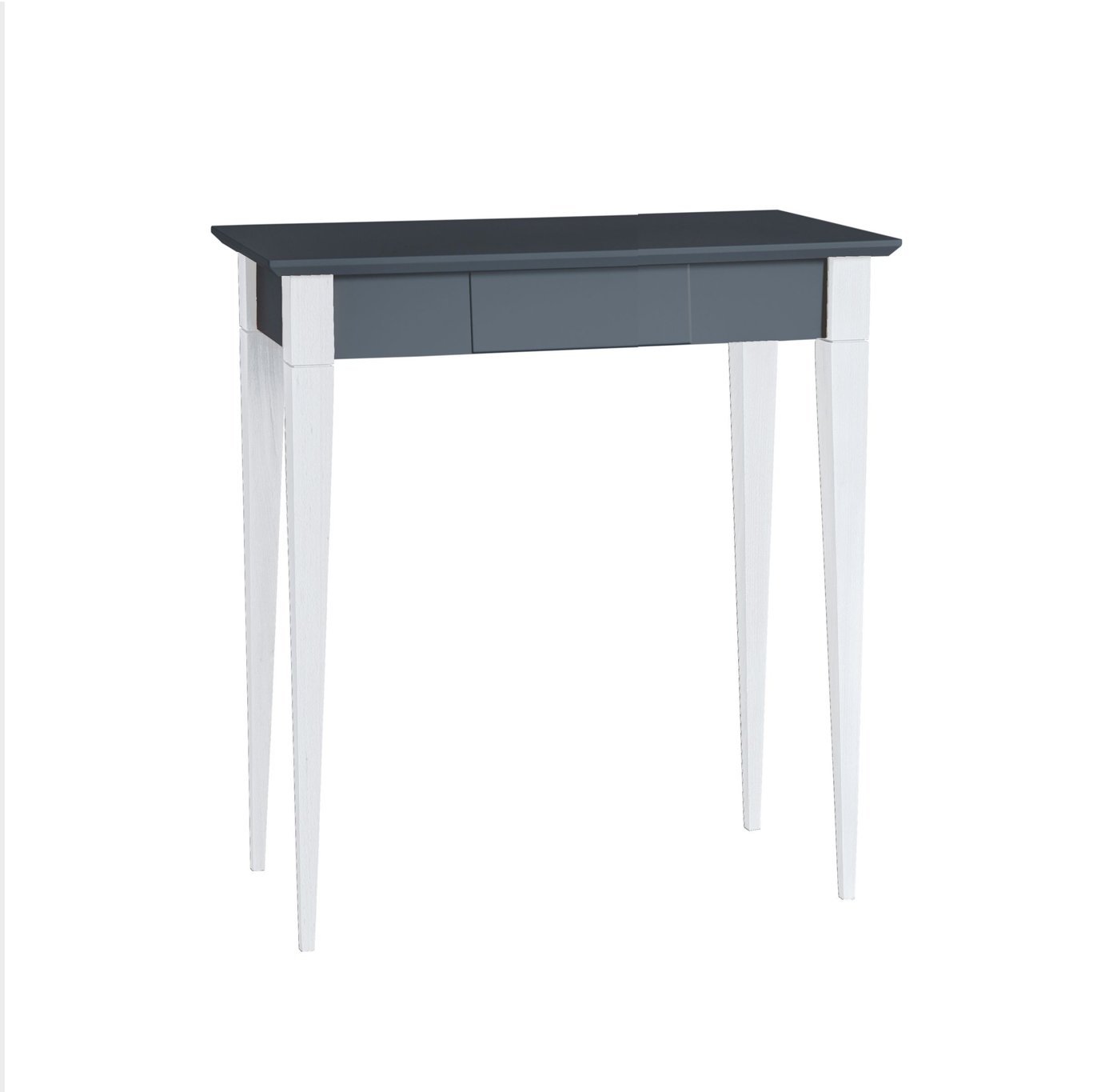 Mimo Skrivebord 65x40cm Hvide Ben   Grafit