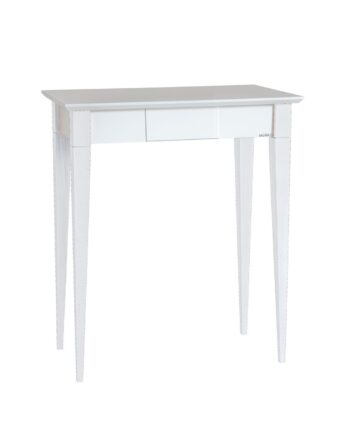 Mimo Skrivebord 65x40cm Hvide Ben   Hvid