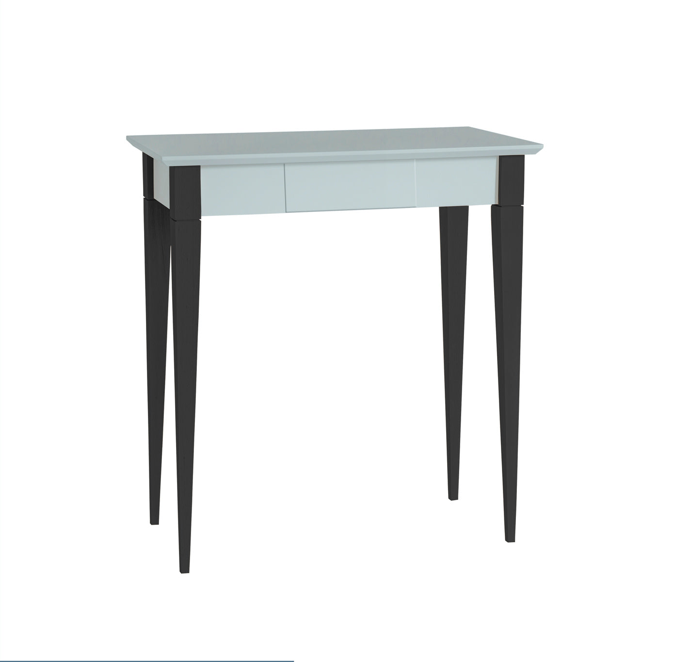 Mimo Skrivebord 65x40cm Hvide Ben   Lysegrå