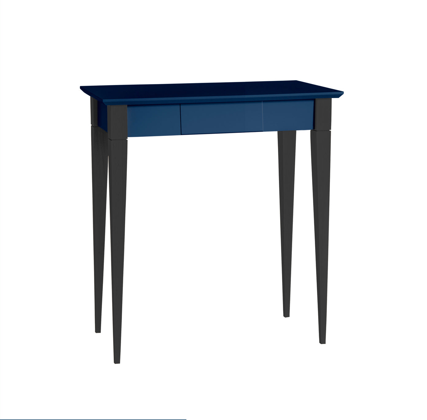 Mimo Skrivebord 65x40cm Hvide Ben   Marineblå
