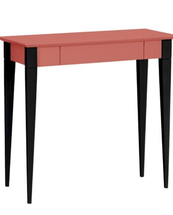 Mimo Skrivebord 85x40cm Sorte Ben Antik Pink