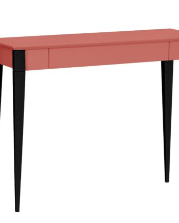 Mimo Skrivebord 105x40cm Sorte Ben Antik Pink