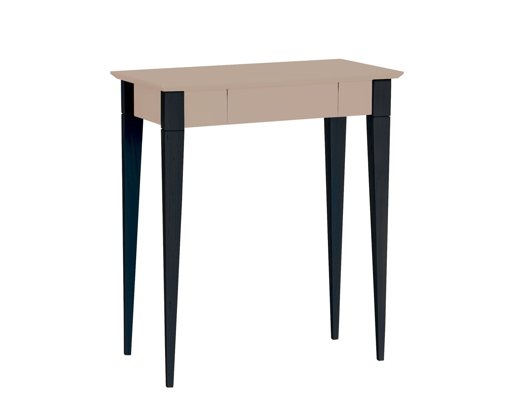 Mimo Skrivebord 65x40cm Sorte Ben Brun Beige