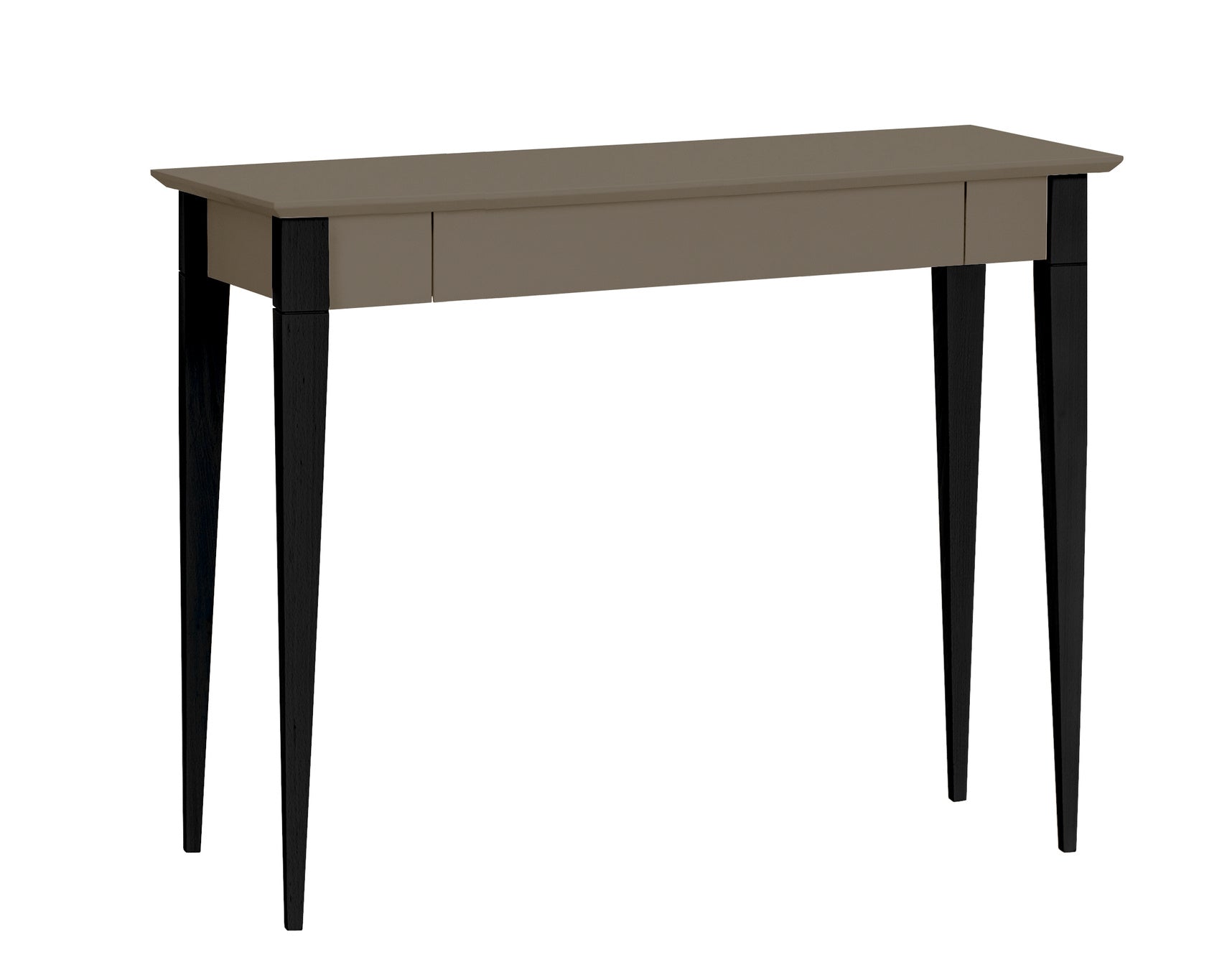 Mimo Skrivebord 105x40cm Sorte Ben Brun