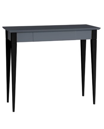 Mimo Skrivebord 85x40cm Sorte Ben   Grafit