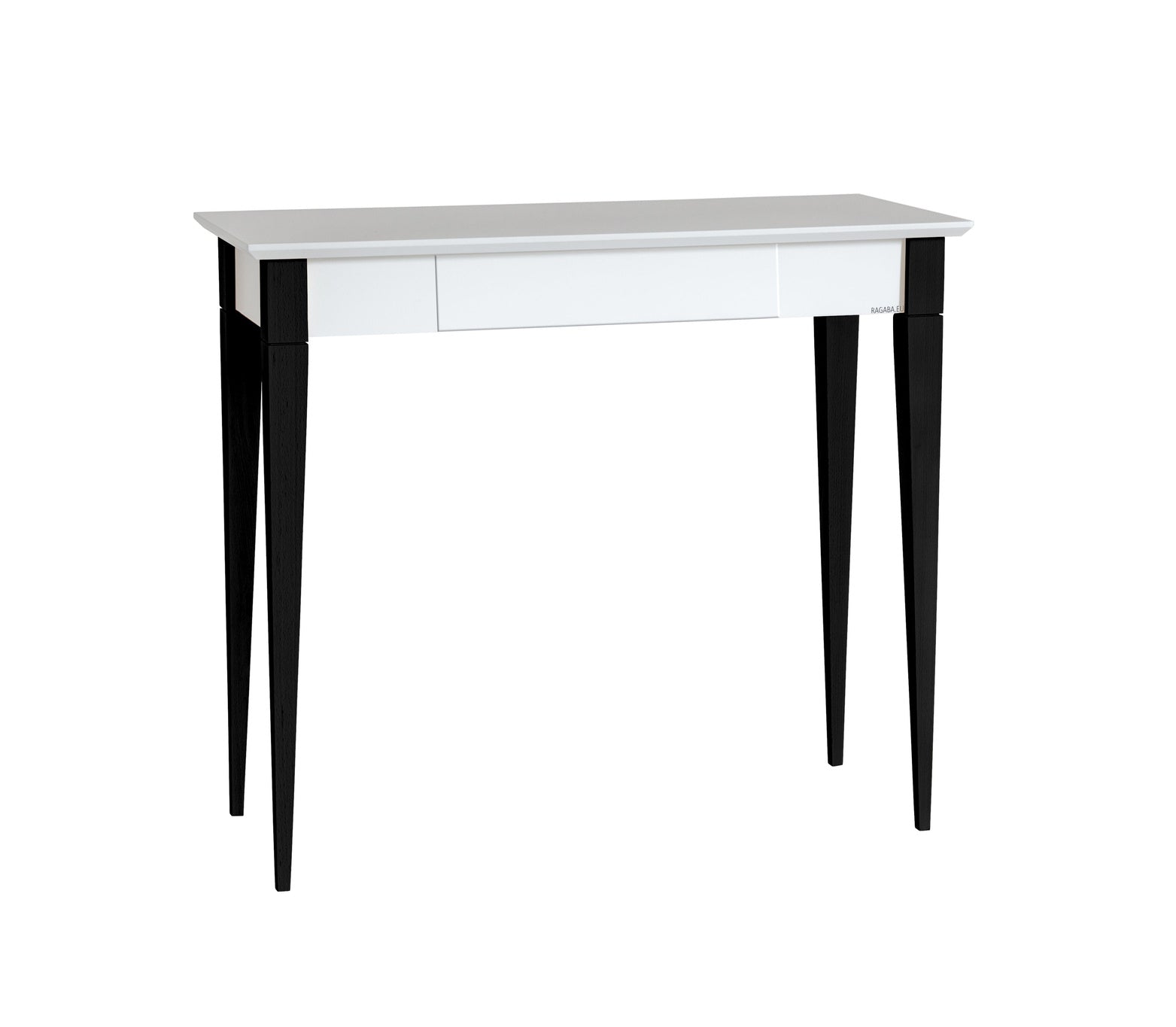 Mimo Skrivebord 85x40cm Sorte Ben Hvid