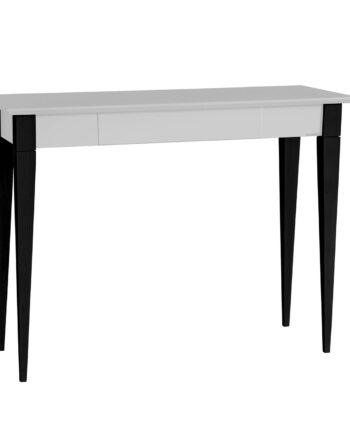 Mimo Skrivebord 105x40cm Sorte Ben   Lysegrå