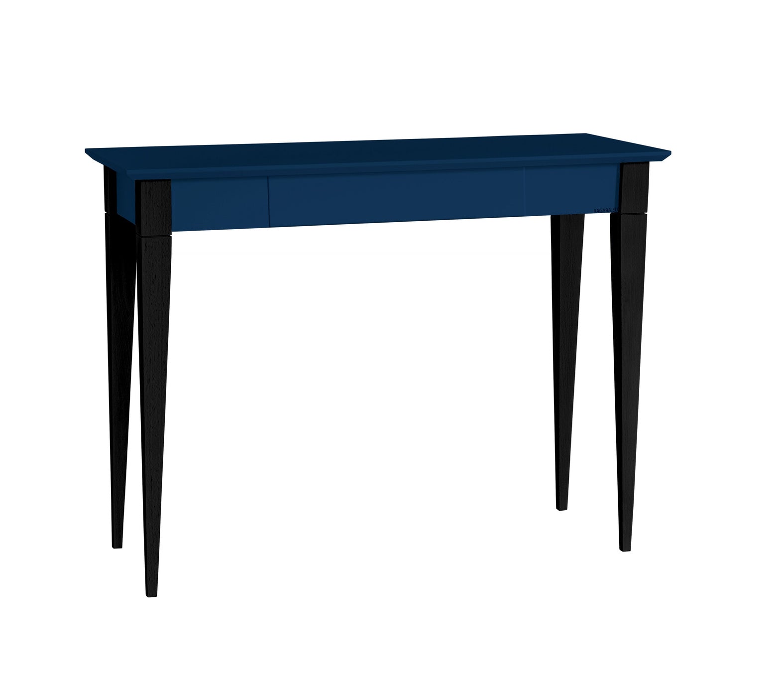 Mimo Skrivebord 105x40cm Sorte Ben   Marineblå