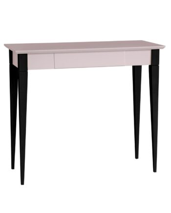 Mimo Skrivebord 85x40cm Sorte Ben   Pink