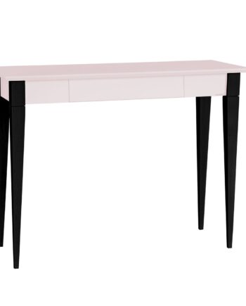 Mimo Skrivebord 105x40cm Sorte Ben   Pink