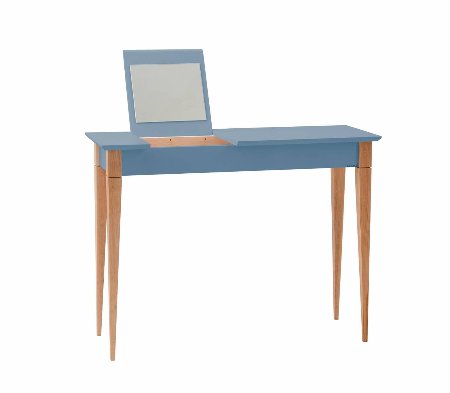 Mimo Sminkebord Med Spejl 105x35cm Gentle Blue