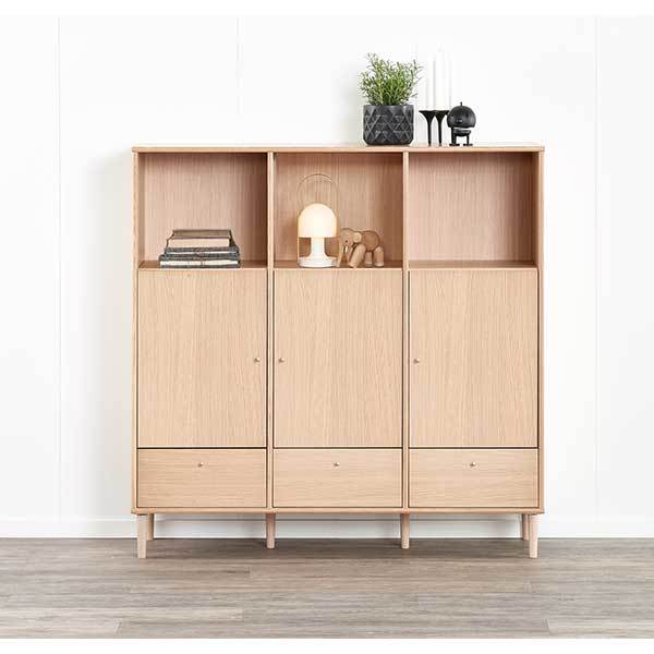 Mistral Reol Opstilling Hvidpigmenteret Eg