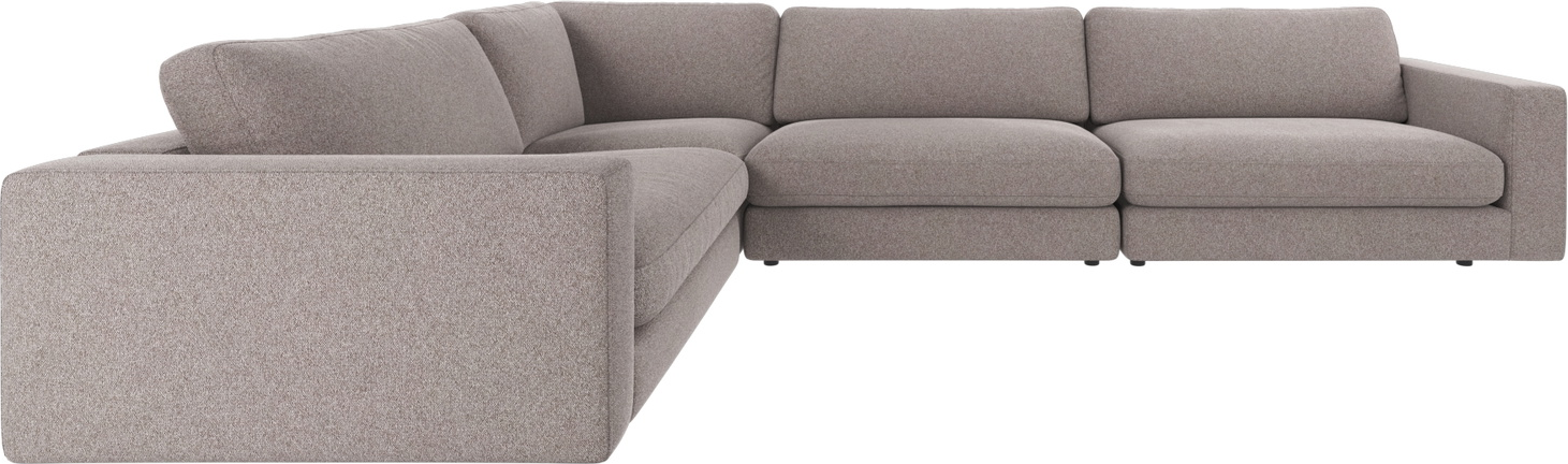 Modulopbygget Hjørnesofa Rowico Duncan Gråbeige Brenda   Polyester 345ã 233 Cm Fscâ -mix Certificeret