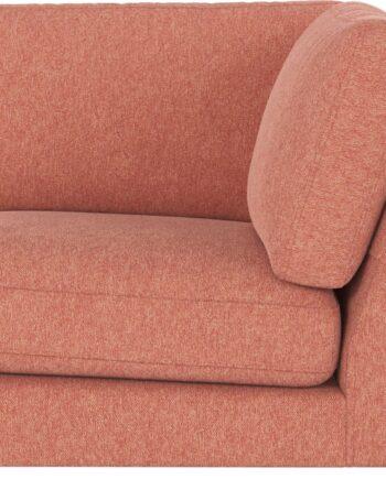 Modulsofa Hjørneelement Rowico Duncan Brenda 52 Rød Polyester 103x103 Cm