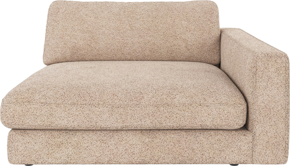 Modulsofa Højre Armlæn Lang Rowico Duncan Anna Bouclé Lys Beige