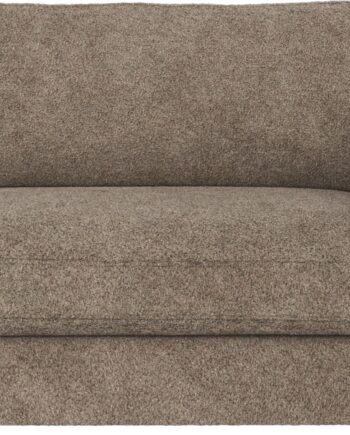 Modulsofa Højre Armlæn Rowico Duncan Anna   Mørk Beige Polyester H78xb129xd103 Cm