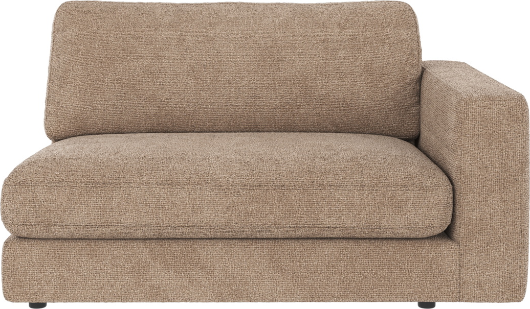 Modulsofa Højre Armlæn Rowico Duncan Robin 109 Gråbeige Stof H78ã B129ã D103 Cm