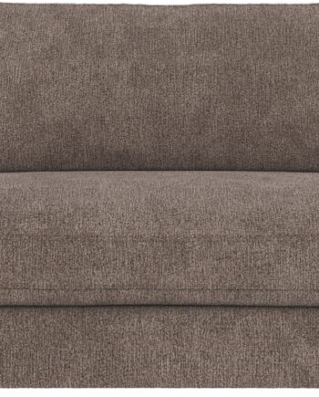 Modulsofa Midtermodul Rowico Duncan Greg Stof Mørk Beige H78xb112xd103 Cm