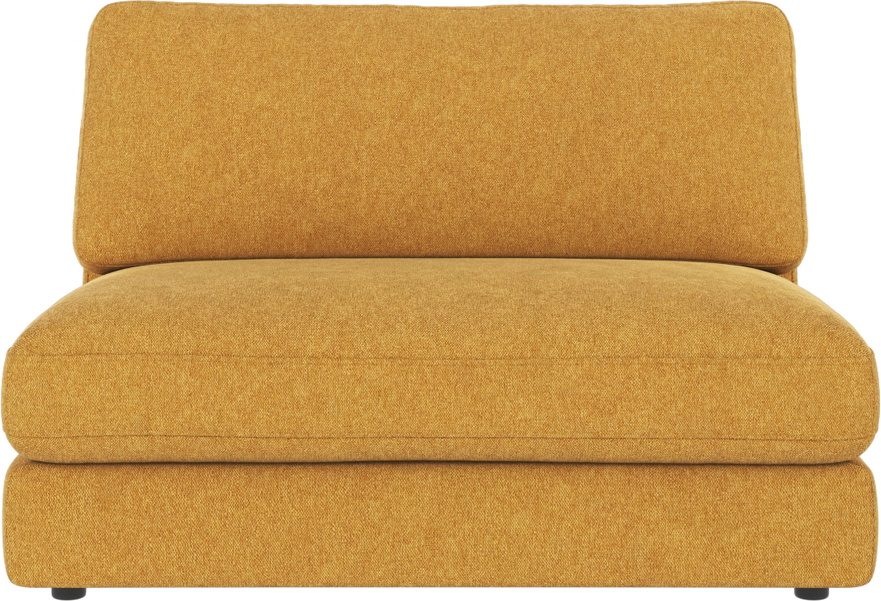 Modulsofa Midtermodul Rowico Duncan Gul Stof Brenda 78ã 112ã 103 Cm Fscâ -mix