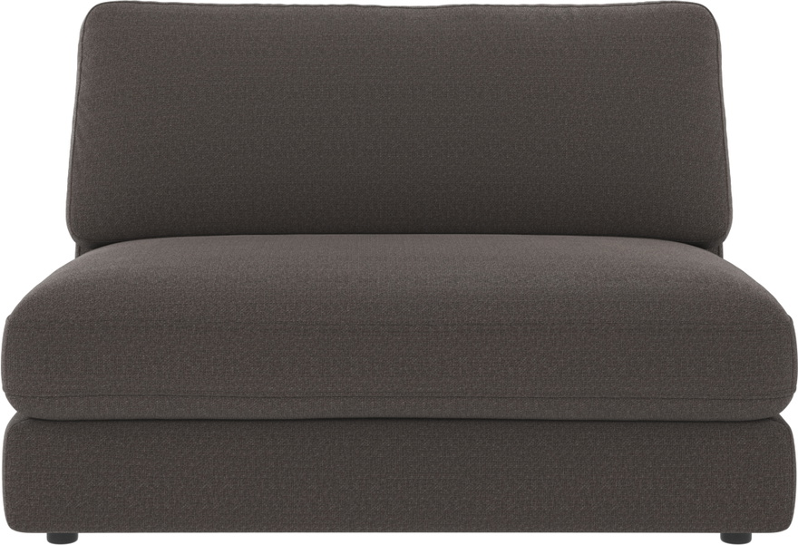 Modulsofa Midtermodul Rowico Duncan Rita Mørkegrå H78ã B112ã D103 Cm