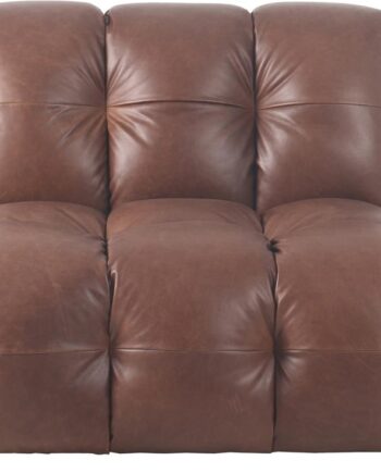 Modulsofa Midtmodul Dutchbone Element Mudderbrun Koskindslæder 100ã 102ã 84 Cm