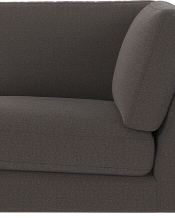 Modulsofa Rowico Duncan Rita Hjørnemodul Mørkegrå 100  Polyester Nordisk Minimalisme Komfortfjedre