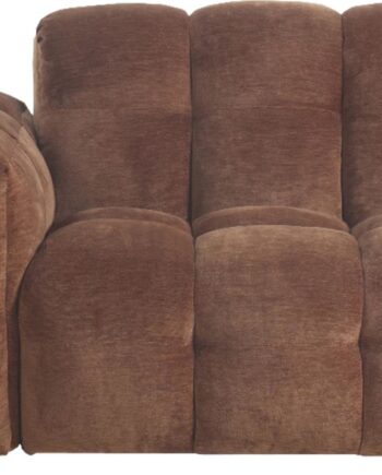 Modulsofa Venstremodul Dutchbone Element Valnød Polyester H84xb132xl102 Cm Færdigsamlet
