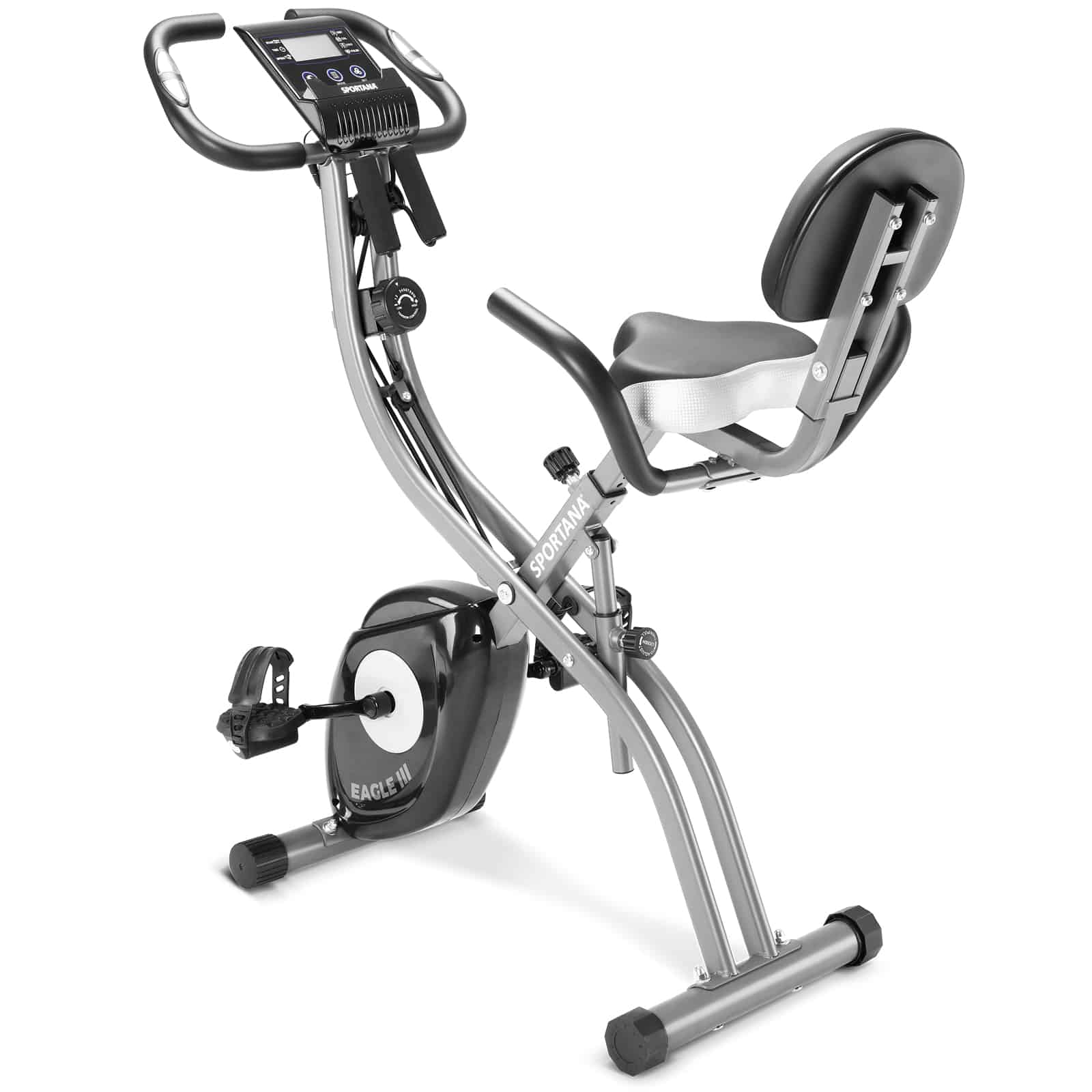 Motionscykel Eagle   Foldbare Pulssensorer