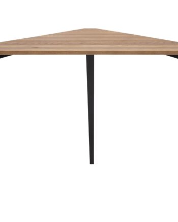 Naja Hjørneskrivebord B114   L85   H75cm Eg Sorte Ben