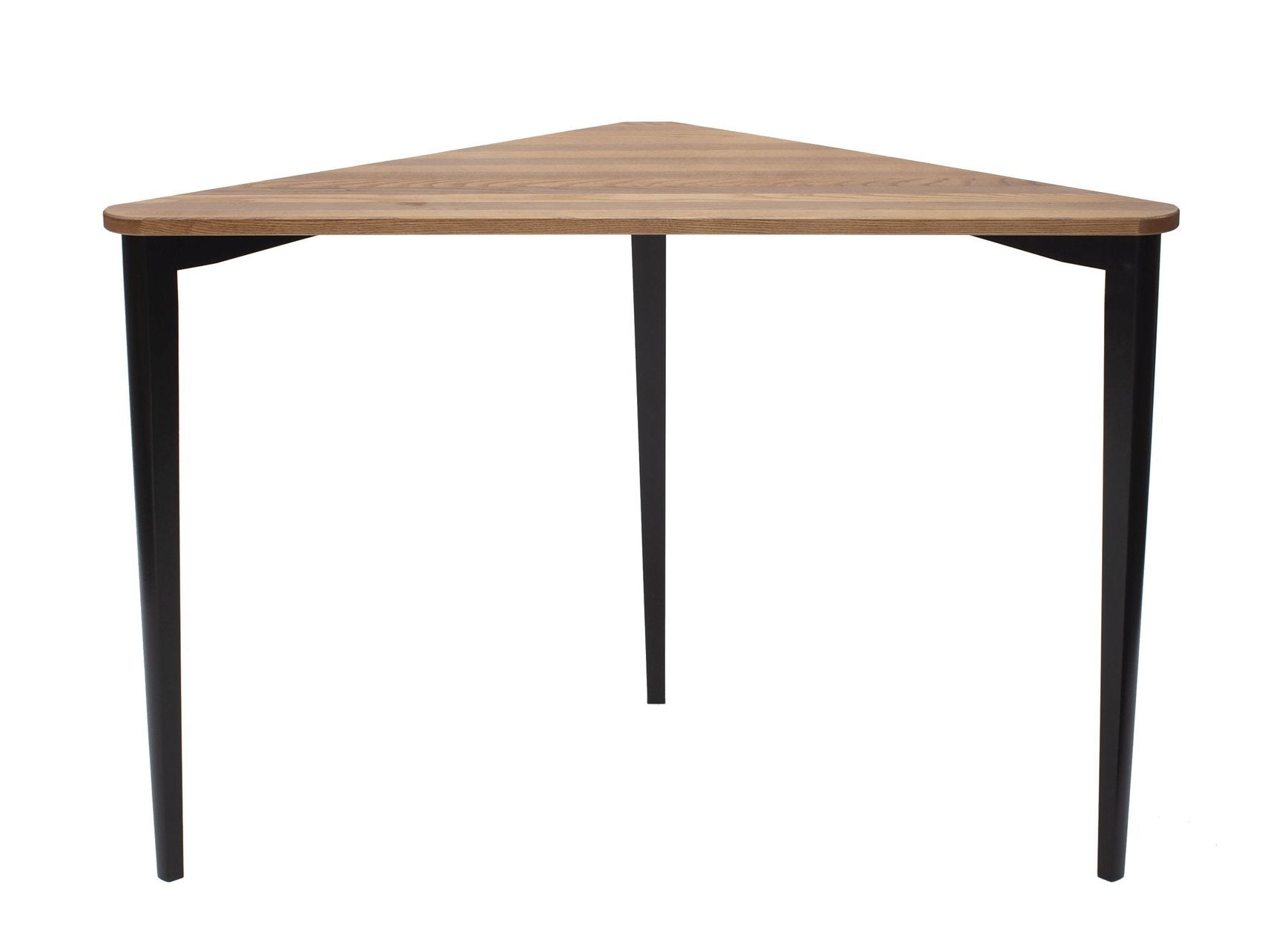 Naja Hjørneskrivebord B114 L85 H75cm Eg Sorte Ben
