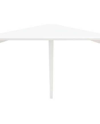 Naja Hjørneskrivebord B114   L85   H75cm Hvide Hvide Ben