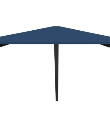 Naja Hjørneskrivebord B114   L85   H75cm Marineblå Sorte Ben