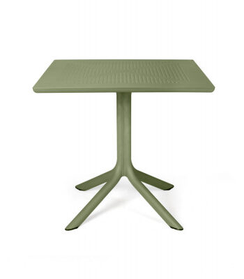 Nardi Clip Cafebord 80x80 Cm Agave