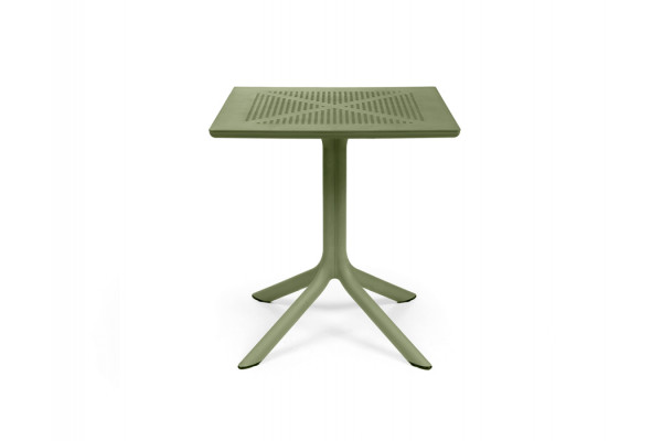 Nardi Clip Cafebord 70x70 Cm Agave