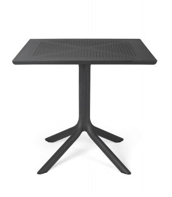 Nardi Clip Cafebord 80x80 Cm Antracit