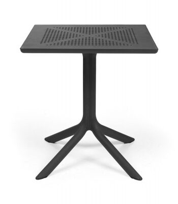 Nardi Clip Cafebord 70x70 Cm Antracit