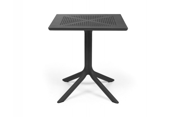 Nardi Clip Cafebord 70x70 Cm Antracit