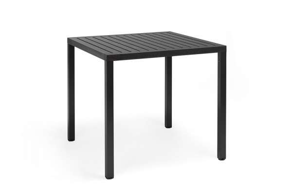 Nardi Cube Havebord 80x80 Cm Antracit