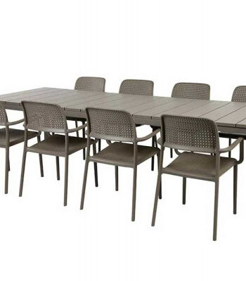 Nardi Rio Bora Havemøbelsæt 210 Latte