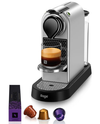 Nespresso By Sage Sec Citiz Kapselmaskine  Sølv