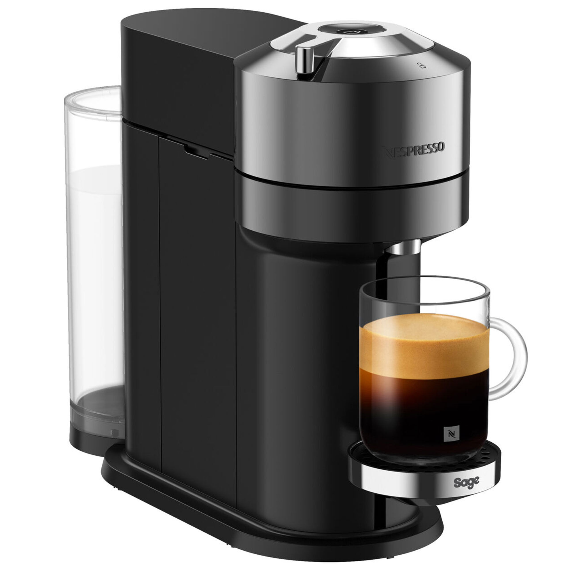 Nespresso By Sage Snv 540 Vertuo Next Deluxe Kapselmaskine Krom