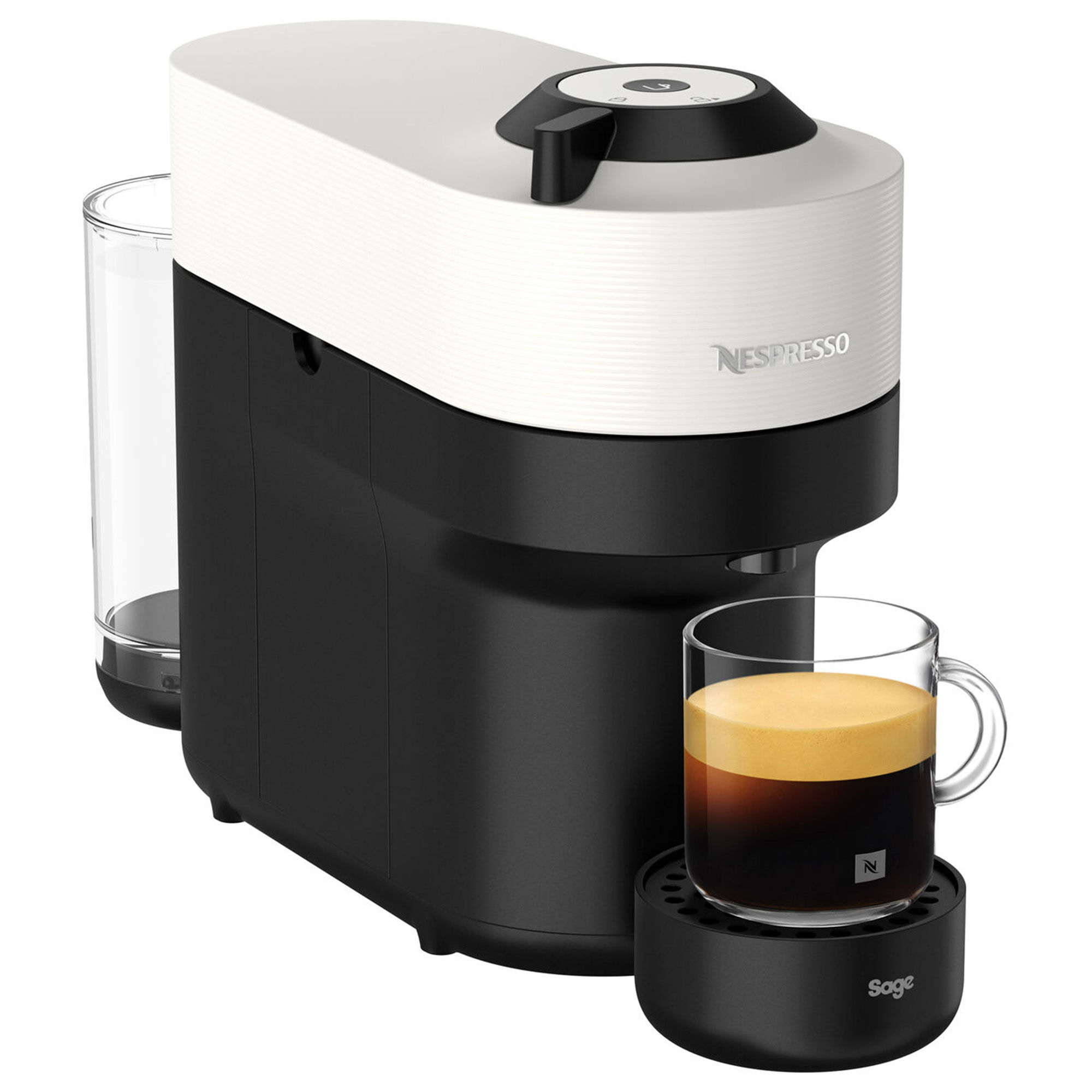 Nespresso By Sage Snv 120 Vertuo Pop Kapselmaskine Hvid