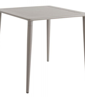 Nimes Havebord 78x78 Cm Beige