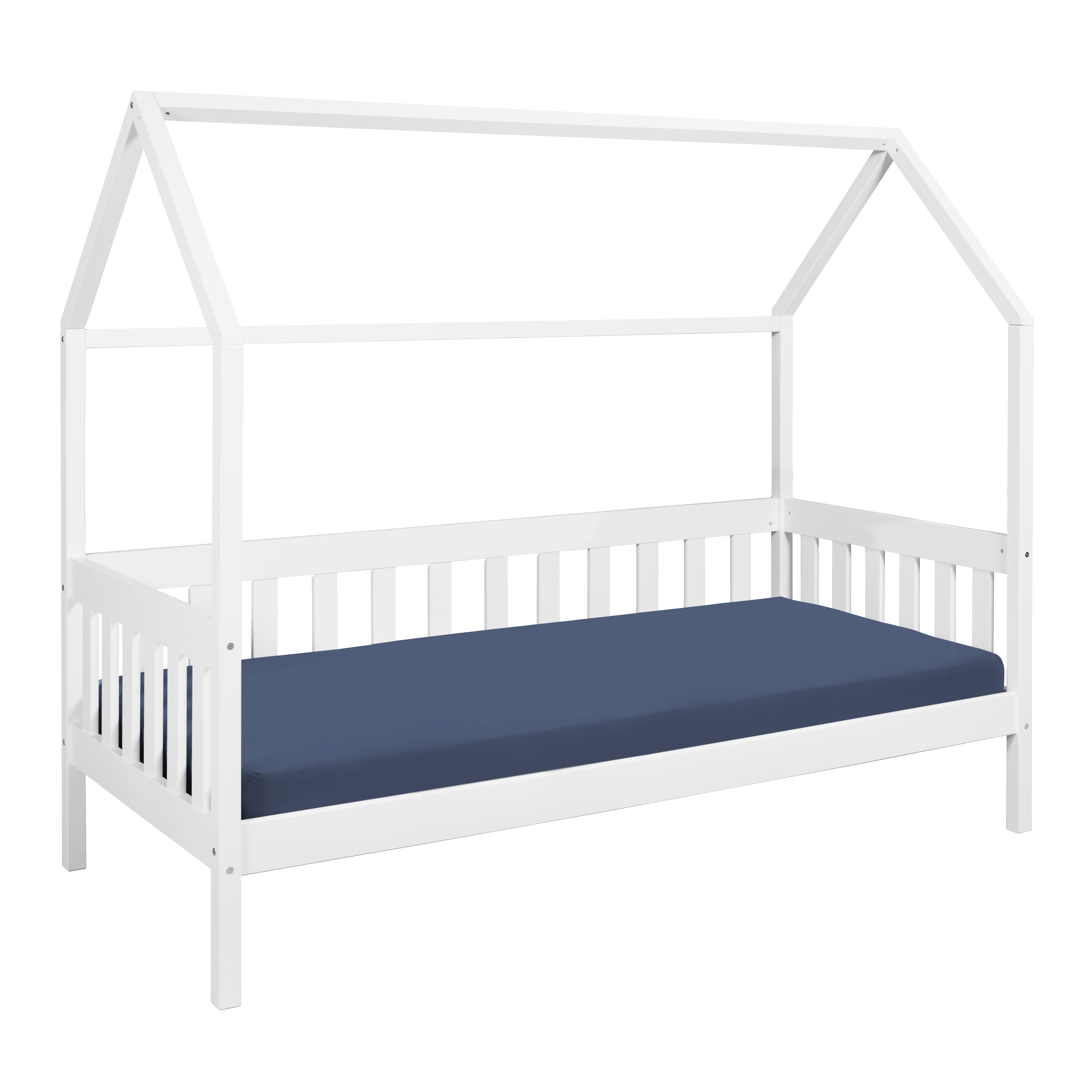 Nordic Living Collection Funky House Juniorseng Hvid Fyrretræ  90x200