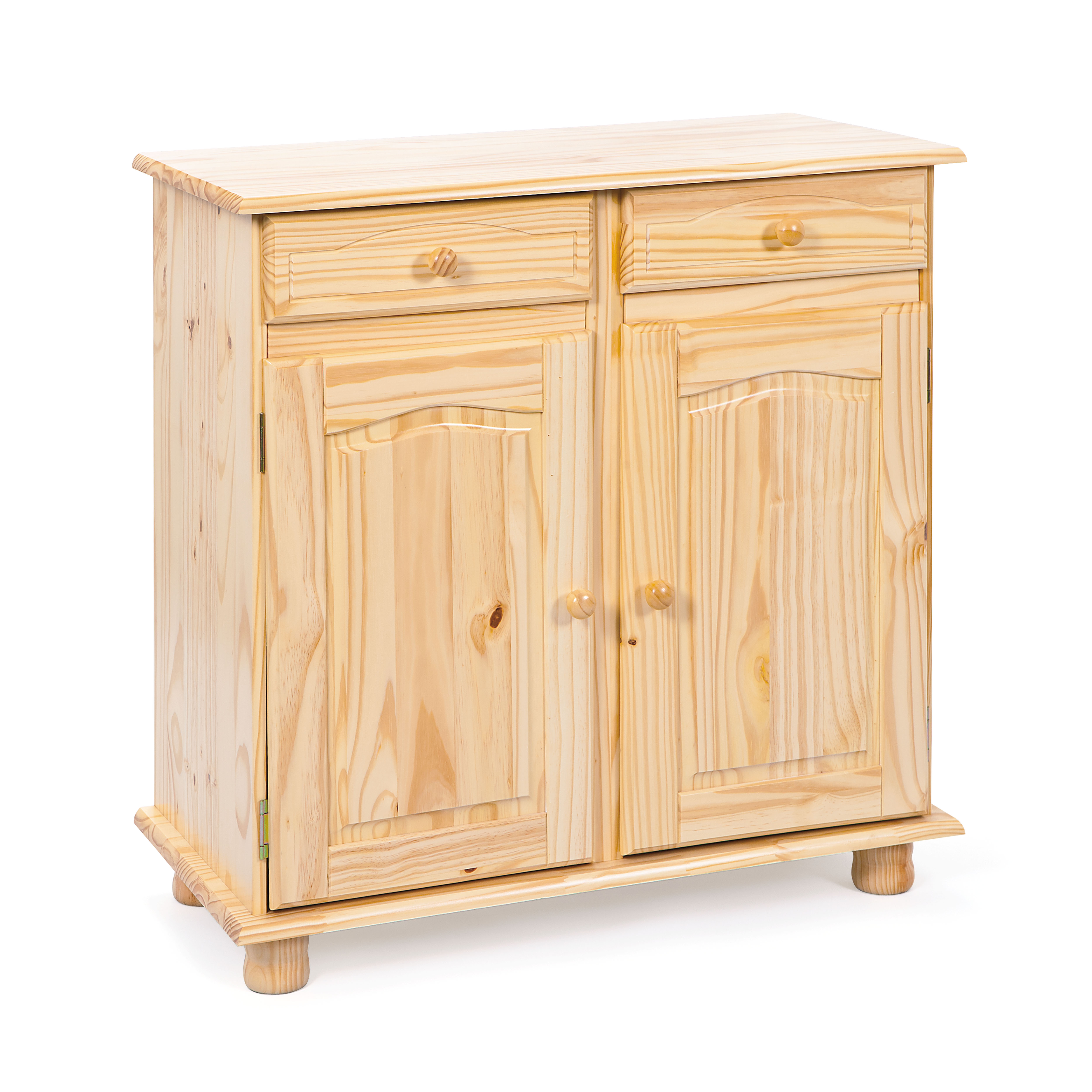 Nordic Living Collection Pamina Kommode       Låger    Hylde    Skuffer Natur Fyrretræ