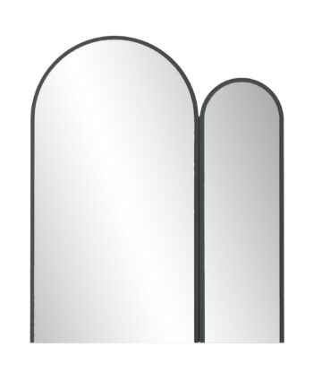 Nordvärk Classe Vægspejl Spejlglas Og Sort Mdf  60x73