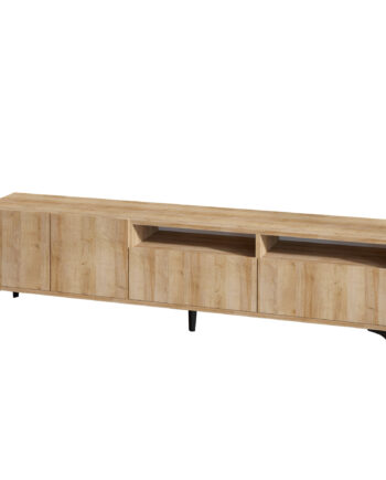 Nordvärk Ross Tv-bord       Låger Og   Rum Egefarvet Melamin Og Plast  180x35