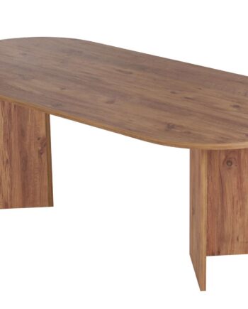 Nordvärk Sable Spisebord  Oval Natur Atlantisk Fyrretræ Melamin  200x90