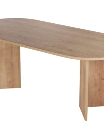 Nordvärk Sable Spisebord  Oval Natur Safireg Melamin  200x90
