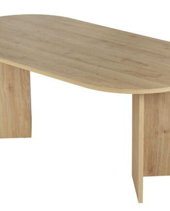 Nordvärk Sablin Spisebord  Oval Natur Cadiz Egetræ Melamin  180x90